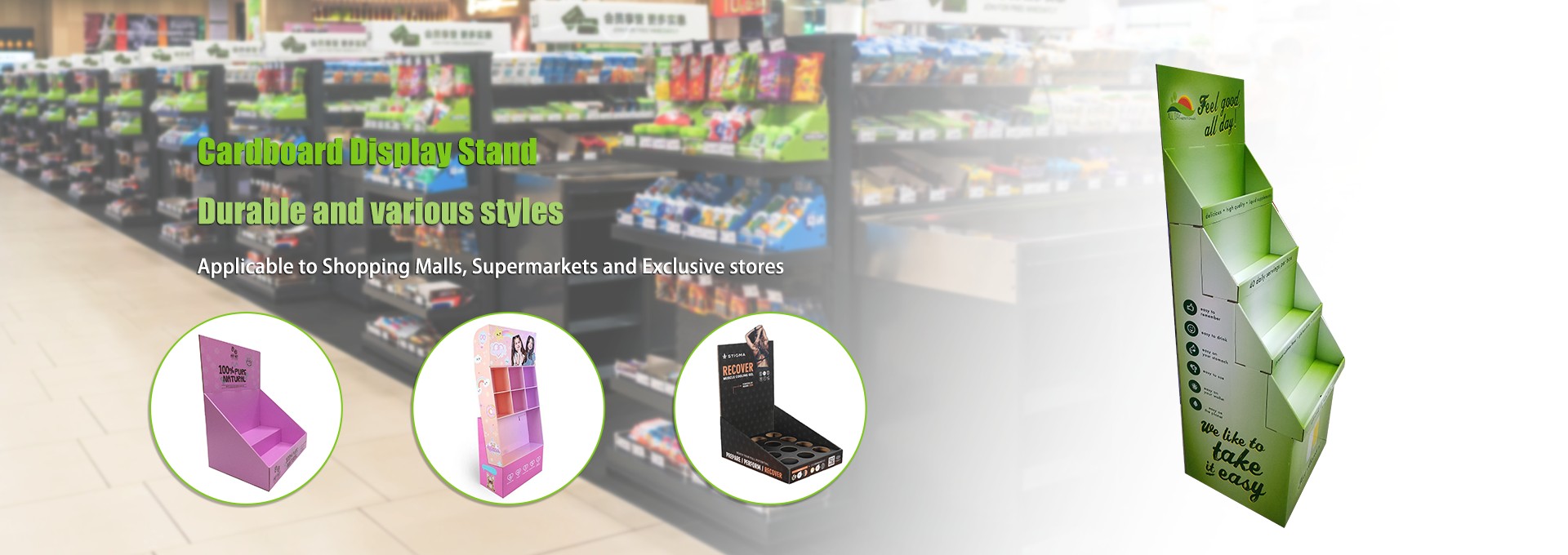 Προμηθευτές σταντ οθόνης Cardboard