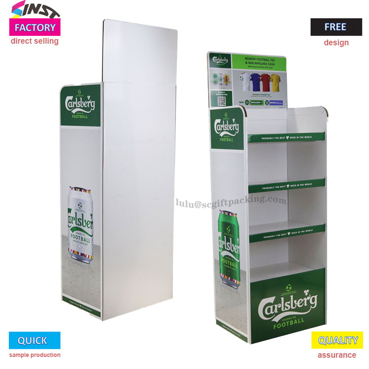 Πώς μπορεί το Beer Corrugated Display Rack να πυροδοτήσει τον ενθουσιασμό των θαυμαστών για κατανάλωση;