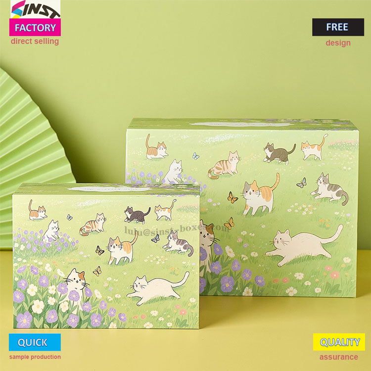 Cute Cat Plush Pendant Gift Box