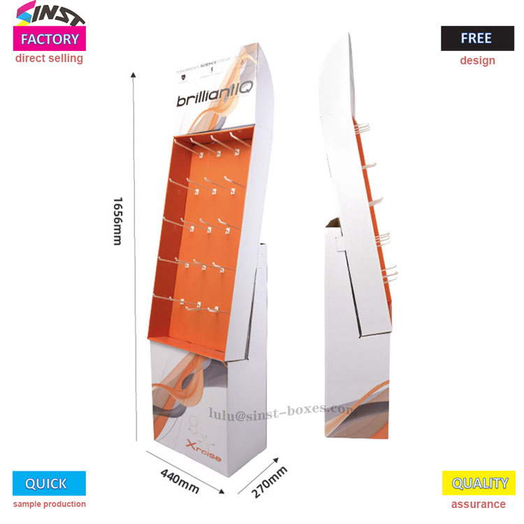 Ράφι οθόνης από χαρτόνι με άγκιστρο ποντικιού