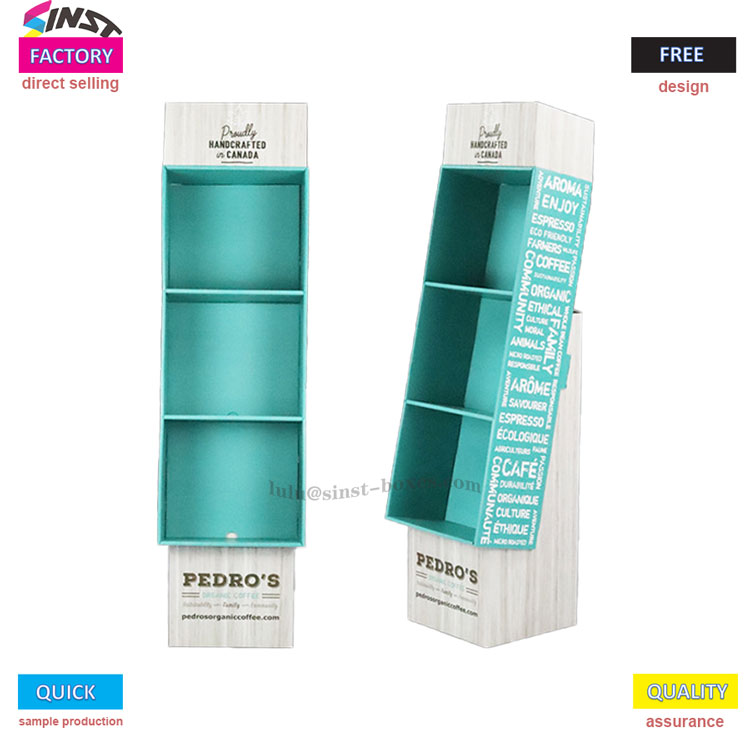 Χαρτικά κυματοειδές ράφι βιτρίνας